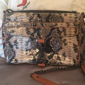 Rebecca Minkoff Crossbody Python Handbag